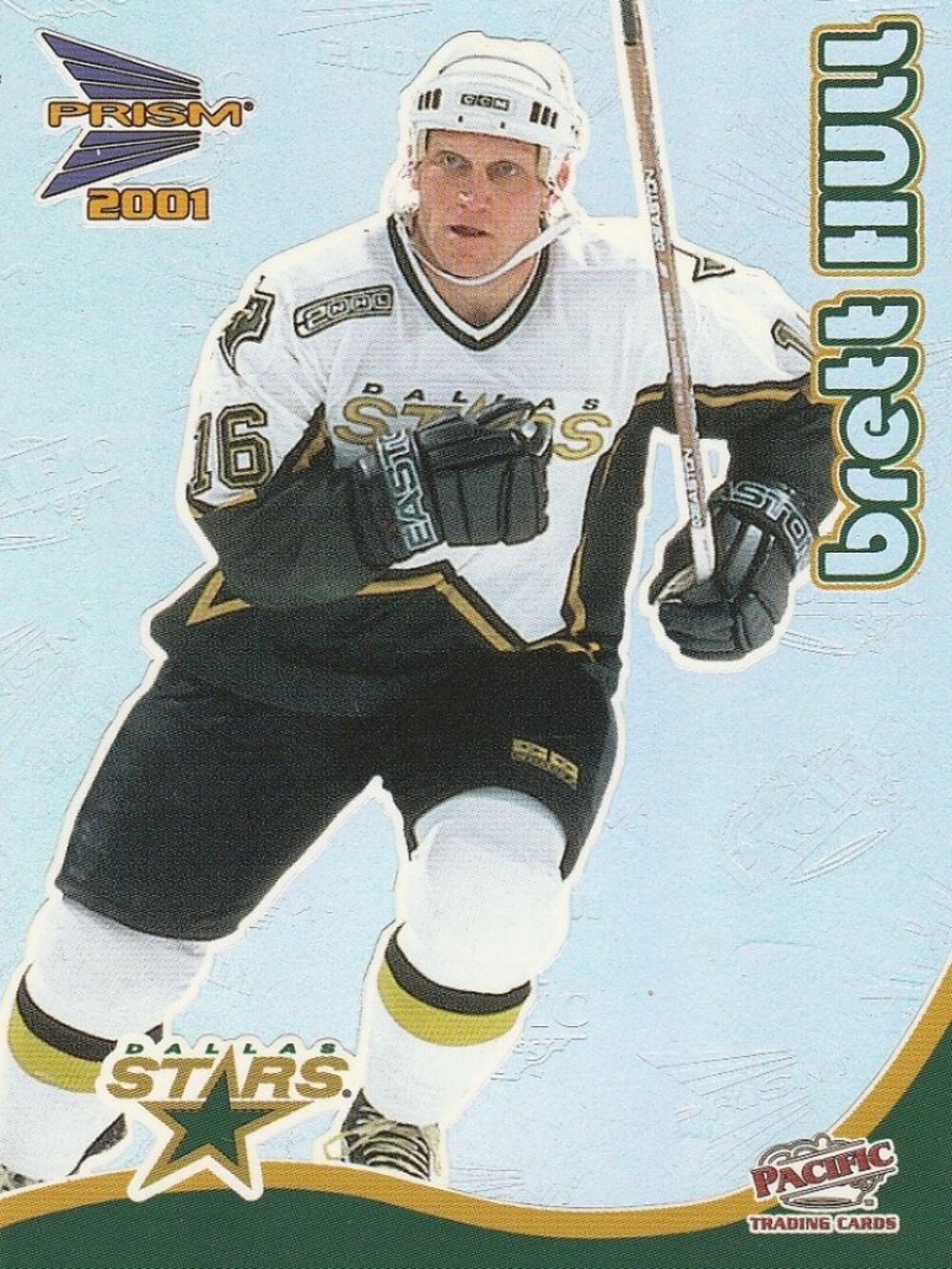 Brett Hull - 2000 McDonalds Prism Hockey Card